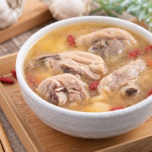 Kampung Chicken,  Fig Soup