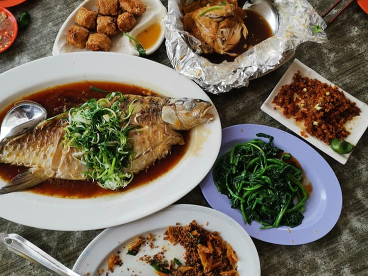 An Rare Fish, Fresh Steam Fish Jurong Fat Queen
