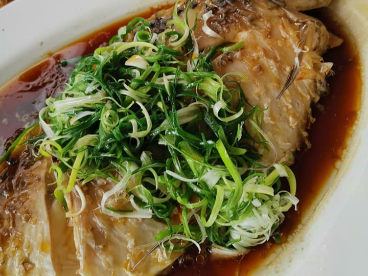 An Rare Fish, Fresh Steam Fish Jurong Fat Queen