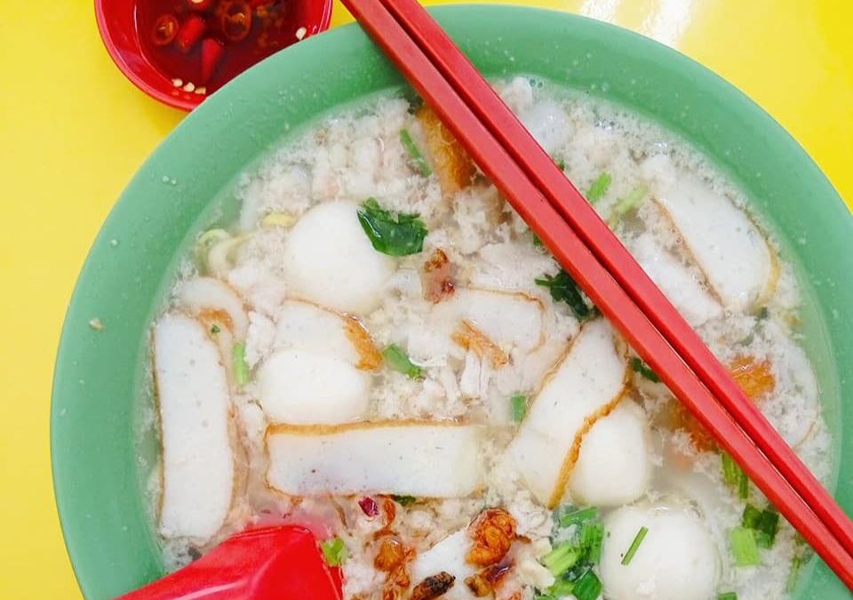 Minced Meat “Bak Chor” Mee Soup @ Siglap