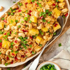 Pineapple Fried Rice with Cashew Nuts