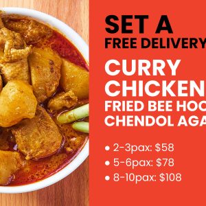 Set A: Curry Chicken & Fried Bee Hoon