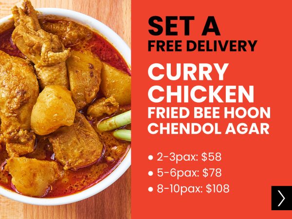 Set A: Curry Chicken & Fried Bee Hoon