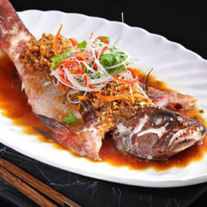Steamed Whole Grouper